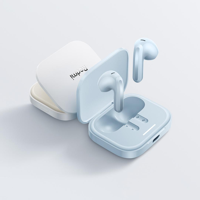 Original for Xiaomi Redmi Buds 6S TWS Headset Noise Cancellation Call Earphone Quick Connect Window 33H Long Battery Life LED