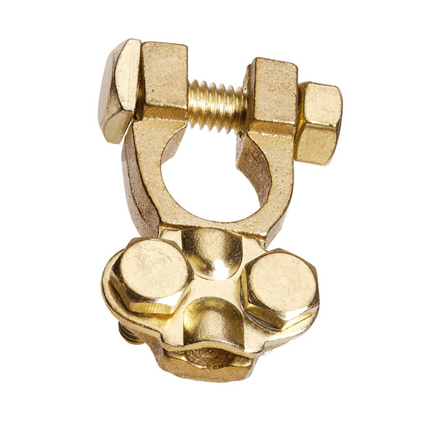 Auto Vehicle Parts Brass Battery Terminal Clips Connector