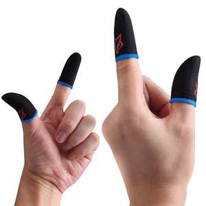 Km BlackShark Contrôleur de Jeu Anti-Transpiration Gants 2 <span class=keywords><strong>Doigt</strong></span> Manchon Résistant à La Sueur Couverture de <span class=keywords><strong>Doigt</strong></span> pour le Téléphone De Jeu D'écran Tactile de Pouce - Product Image 3