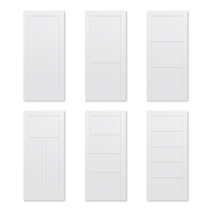 ประตูภายใน MDF Shaker ที่ทันสมัยสำหรับห้องนั่งเล่นและบ้าน-ใช้ภายใน - Product Image 2