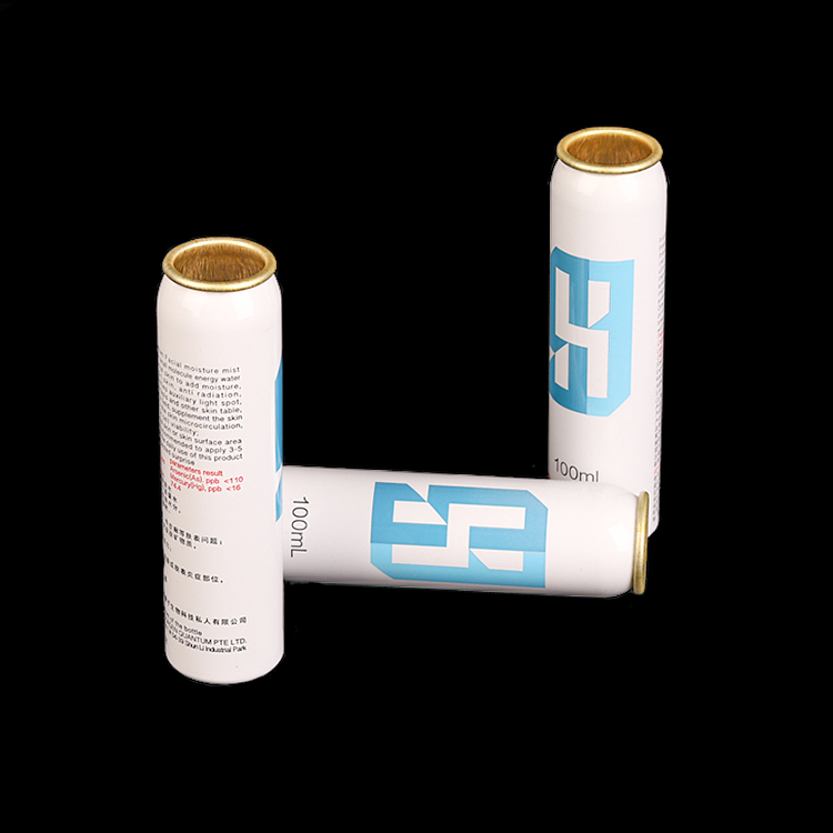Venta caliente al por mayor de aluminio vacías latas de Aerosol botella de Perfume de aluminio