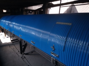 Yeni galvanizli çelik muayene konveyör bant kullanımı kolay toz geçirmez özellikleri yapılmış paslanmaz çelik Metal poliüretan demir - Product Image 4