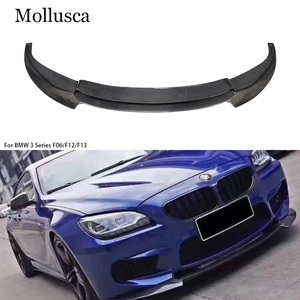 For <b>6</b> <b>Series</b> F06/F12/F13 V Style Carbon Fiber Front Lip Front Bumper Front Shovel Accessory Kit 2011-2018 - Product Image 1