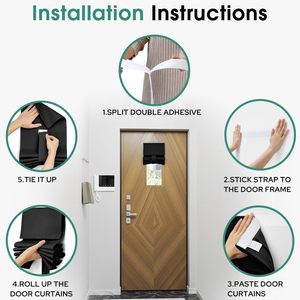 <span class=keywords><strong>Tende</strong></span> Oscuranti per Aula da 25x38 Pollici, Copertura per Finestra Anteriore, <span class=keywords><strong>Tende</strong></span> Oscuranti Termoisolanti per Finestre Piccole - Product Image 6