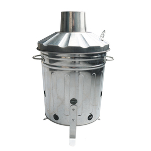 Nhà Vườn Đốt Lò Đốt Kim Loại Thép <span class=keywords><strong>Bin</strong></span> Cho Đốt Giấy Lá Thực Phẩm Chất Thải Rác Rác - Product Image 1