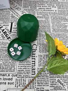 Custom Logo Plastic Square <b>Dice</b> <b>Set</b> with Base for Bar KTV <b>Dice</b> Shaker - Product Image 5