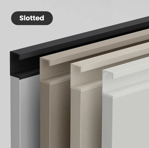 G-Type Recessed Concealed Edge-Sealing Cabinet Pulls for Wardrobes Kitchen Cabinets Drawers &amp; Dressers - Product Image 6