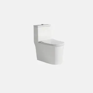 Cupc Vloer Gemonteerde Sifonische Een Stuk Dual Flush Sanitair Keramische Zit Closestool Toilet Badkamer S-Trap Toilet