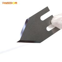 Lames en carbure de tungstène Passion OEM/ODM, couteau IECHO E74, coupe numérique en V, couteau oscillant pour carton, lame de machine à découper