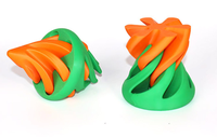 Jouet anti-stress en spirale imprimé en 3D, sculpture conique à passage impossible, accessoire de bureau, art cinétique, cadeau sensoriel