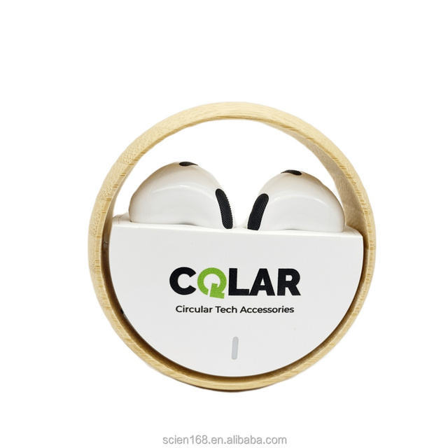 CQLAR Brand 2024 Wireless Earbuds Bluetooth 5.3 Headphones with LED Indicator and Rotational Design Customized Logo Acceptable