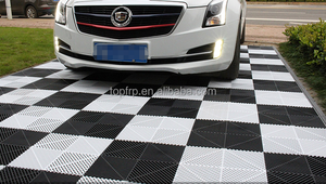 Carreaux de sol de garage intérieur extérieur pour revêtement de sol en plastique - Product Image 2