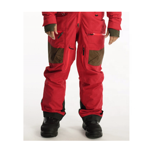 Mono de nieve de invierno para exteriores para adultos personalizado de fábrica, traje de nieve de una pieza, conjunto de esquí impermeable, Mono para hombre - Product Image 6