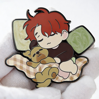 Meilleures ventes en gros : Pins de revers Anime personnalisés, badges et pins en émail dur, pins en métal plaqué, idéaux comme cadeaux.