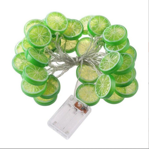 Lemon <strong>Orange</strong> Fruit Party Kids Room Wedding Lights Outdoor <strong>Led</strong> <strong>String</strong> Fairy Light Battery Operated Decorative <strong>String</strong> Lights - Product Image 6