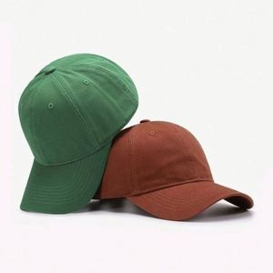 Gorra de Béisbol sin Estructura al por Mayor de Fábrica, con Logotipo Bordado Personalizado, Color Liso, Poliéster/Algodón, Estilo Deportivo Común - Product Image 1