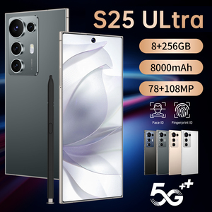 Mở Khóa S25 Siêu 5G Android 14 Dual Sim Điện Thoại 7.3 Inch Màn Hình 256GB Lưu Trữ 8GB RAM Mtk Bộ Vi Xử Lý Cho Chơi Game Thông Minh Sử Dụng - Product Image 2