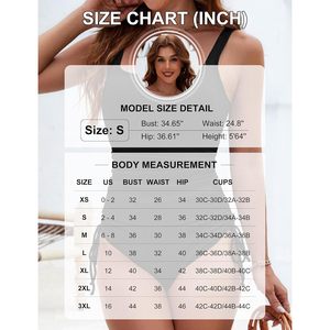 Womens Two Piece Tankini Ribbed Tummy Control Swimsuit Full Coverage Bathing Suit <b>Square</b> Neck Spandex Polyester 2025 - Product Image 6