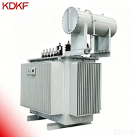 Transformador de Distribución Monofásico/Trifásico Sumergido en Aceite KDKF, Conservador para Subestación Exterior, Potencia 1250, 33kv, 50/60Hz, ONAN/ONAF