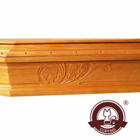 SDD Tmallwood Ataúd con Relieve Personalizable Estilo Europeo, Tamaño Personalizado, Origen Shandong