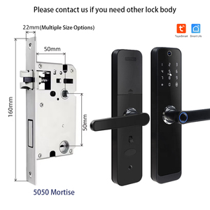 <strong>Door</strong> Lock <strong>Knob</strong> With Keypad Video Keyless Entry <strong>Digital</strong> <strong>Door</strong> Lock Fingerprint Wifi Aluminum Wood <strong>Door</strong> Mini <strong>Digital</strong> Handle Lock - Product Image 2