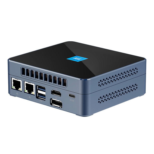 Mini PC In-tel i3 N305 N200 N100 Minipcs Tower PC with RGB Light window Linux mini pc support oem odm