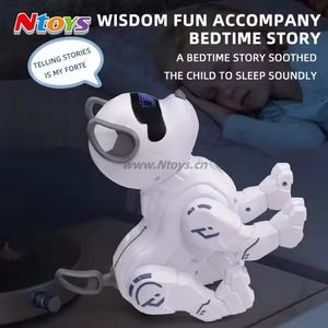 Perro robot de <span class=keywords><strong>control</strong></span> remoto con ojos LED multifunción de Venta caliente con acción biónica e inducción táctil para niños educación temprana - Product Image 5