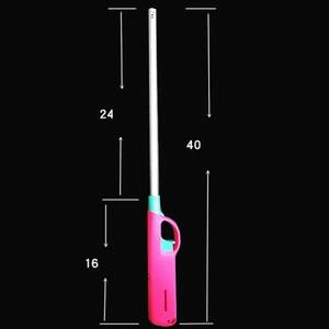 ولاعة متعددة الأغراض قابلة لإعادة التعبئة مع شعار للمطبخ، المدفأة، شعلة الطيار، الشواء، الموقد، البلاستيك، شمعة، ولاعة بوتان - Product Image 3