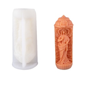 Dumo Saint hương liệu nến Silicone khuôn chân dung hình trụ khuếch tán quà tặng trang trí khuôn nhà máy bán hàng trự<span class=keywords><strong>c</strong></span> tiếp xuyên biên giới - Product Image 6