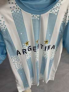 Maglia da Calcio 2026 a Maniche Corte in Mesh con Colletto Rialzato, Tinta Unita, da Uomo, per Tifosi di Brasile, Argentina, Germania, Francia - Giacca Estiva - Product Image 4