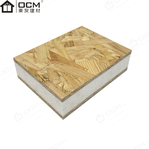 Hiệu suất cao cách điện <span class=keywords><strong>osb</strong></span> phải đối mặt với EPS cấu trúc mái tường Sandwich Panel Ngoài Trời Chống cháy Polyurethane sips - Product Image 6