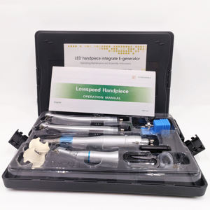 Conjunto de Peças de Mão Odontológicas Ex-203c com 2 Peças de Mão Odontológicas de Alta Velocidade com LED, Contra Ângulo e 2 Peças de Mão Odontológicas de Baixa Velocidade - Product Image 2