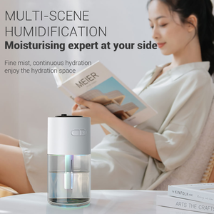 Hot Bán máy tính để bàn mát Mist <span class=keywords><strong>Mini</strong></span> USB Máy tạo độ ẩm không khí với lãng mạn bầu trời đầy sao đèn siêu âm thông minh khuếch tán dầu tạo độ ẩm - Product Image 5