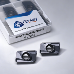 เม็ดมีดกัด APMT1604/1135Pder สำหรับงานกัด APMT APKT 160408/1135/1605 Pder Cutter เคลือบ PVD/CVD สำหรับงานกลึงแบบกำหนดเอง Apmt1604 - Product Image 3