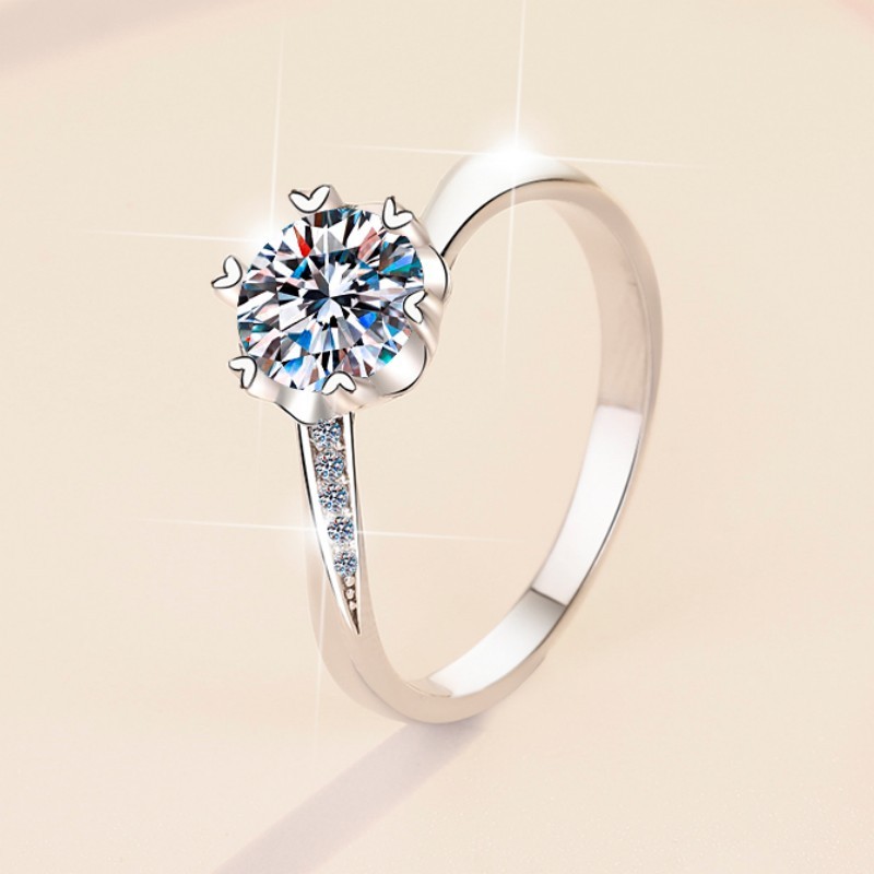 Fine Jewelry Four Claw S925 Sterling