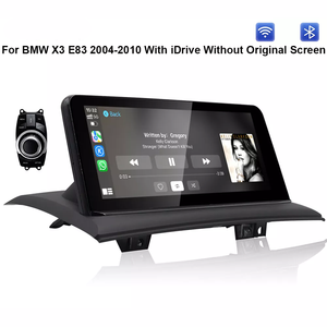 10.25 "4g 64g lecteur multimédia de voiture stéréo Gps Radio Android pour BMW X3 X4 E83 2004-2010 CIC avec adaptateur sans fil Carplay - Product Image 3