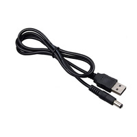Connecteur USB 2.0 mâle à courant direct, adaptateur de recharge, 5.5x2.1mm, 5V, Type A