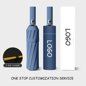 24-Bone Automatic Rain Shine Anti-UV <strong>Umbrella</strong> Customizable Advertising Sunshade Wholesale <strong>Foldable</strong> <strong>Umbrella</strong> Manufactured Custom - Product Image 4