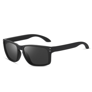 Protective plastic TR90 square sun glasses pc unisex uv400 outdoor running sunglasses