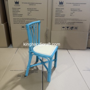 Silla Infantil de Ratán Hecha a Mano, en Oferta, para Alquiler en Eventos, Muebles para Bodas Estilo Boho, Asientos Infantiles Personalizados al por Mayor - Product Image 3
