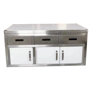 Fournitures de restaurant d'hôtel Comptoirs de cuisine en acier inoxydable/Placard/<span class=keywords><strong>Banc</strong></span> de travail avec tiroir personnalisé - Product Image 1
