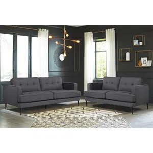 定制订单1 2 3座沙发套装家具客厅米色沙发易于组装北欧藤花园家具套装