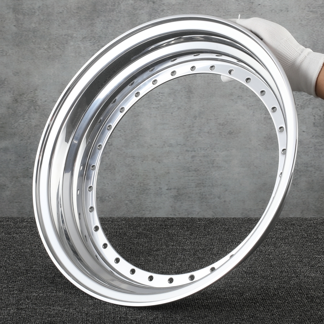 3 Piece Wheel Lip for BBS RS 15 Inch - Forged & Polished