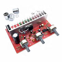 Carte d'amplificateur audio TDA7377 2x40W Module d'amplificateur stéréo 2.0 canaux TDA7377 DC12-15V