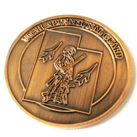 Médaille de défi en métal doré, bronze, fer, émail souple, sculpture, sport, anime, animal, souvenir, logo croix, cadeau