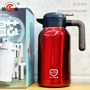 Bouteille d'eau isotherme en acier inoxydable 304, flacon sous vide, garde au chaud/au froid, thermos <span class=keywords><strong>à</strong></span> <span class=keywords><strong>café</strong></span>, bouteille isolée, récipient <span class=keywords><strong>à</strong></span> boisson, carafe <span class=keywords><strong>à</strong></span> eau - Product Image 1