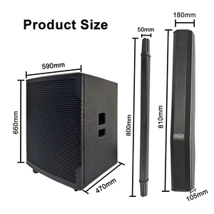 Professional Active Blue Tooth Pa System <b>Standing</b> Outdoor Indoor Church White Line Subwoofer Column <b>Speakers</b> SP85K Column Speake - Product Image 6