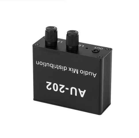 Distributore Audio 1 Ingresso 5 Uscite – Mixer Stereo Passivo, 20Hz-20kHz, Guadagno 9,5dB