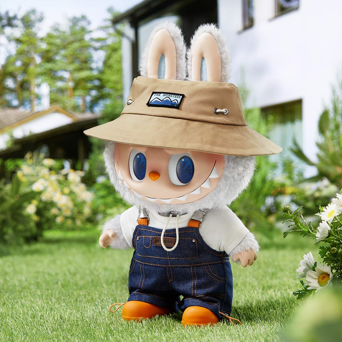Pop Mart Labubu Monsters Keychain - Fall in Wild Plush