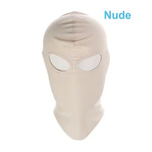 Black Wolf <span class=keywords><strong>SM</strong></span> Jeux pour adultes, casque de jeu, yeux ouverts, bouche réglable, unisexe, en spandex, bondage, capuche en <span class=keywords><strong>latex</strong></span> avec bandeau inclus - Product Image 2